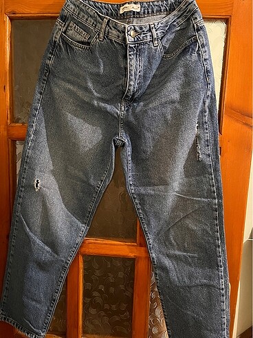 Yırtık mom jean