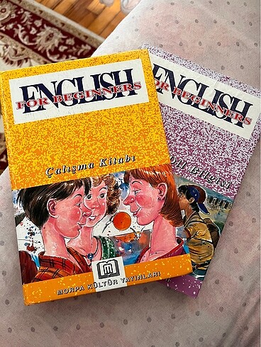 English for beginners çalışma kitabı ve ingilizce dil bilgisi