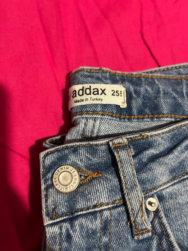 Kadın Mavi Regular Fit Midi Kot Pantolon - Görsel 3