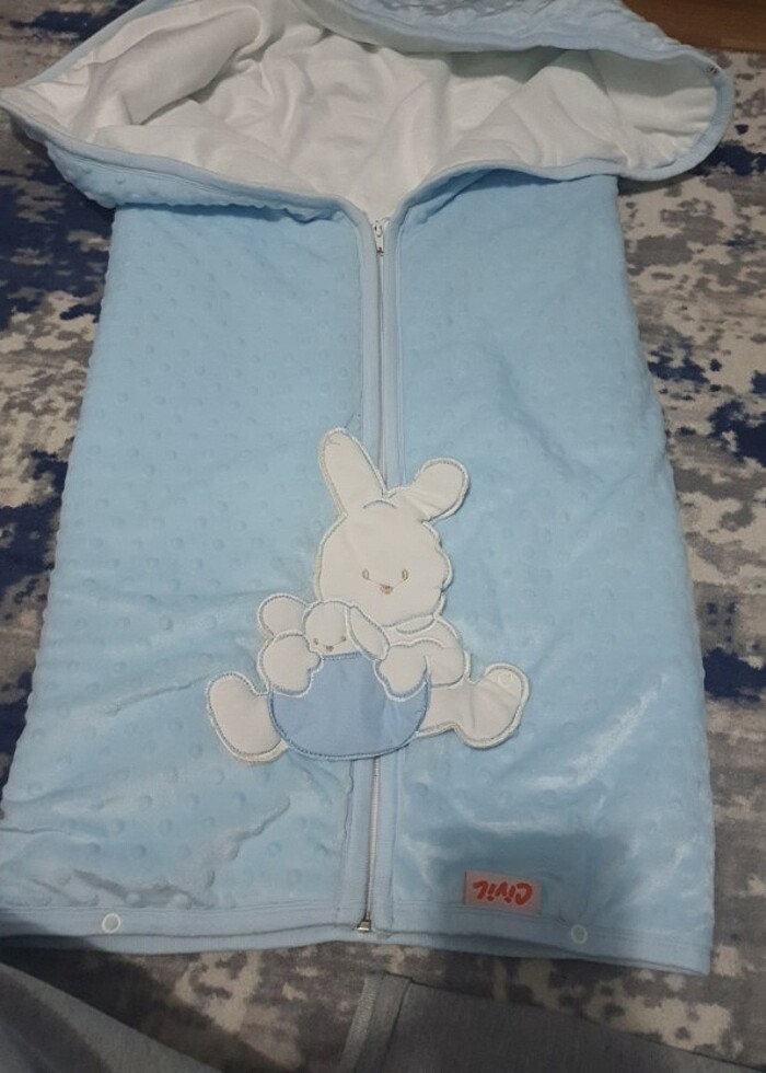 Fermuarlı kundak battaniye - Görsel 3