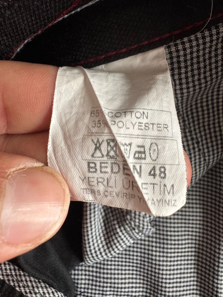 Siyah Regular Fit Erkek Kot Pantolon - Görsel 2