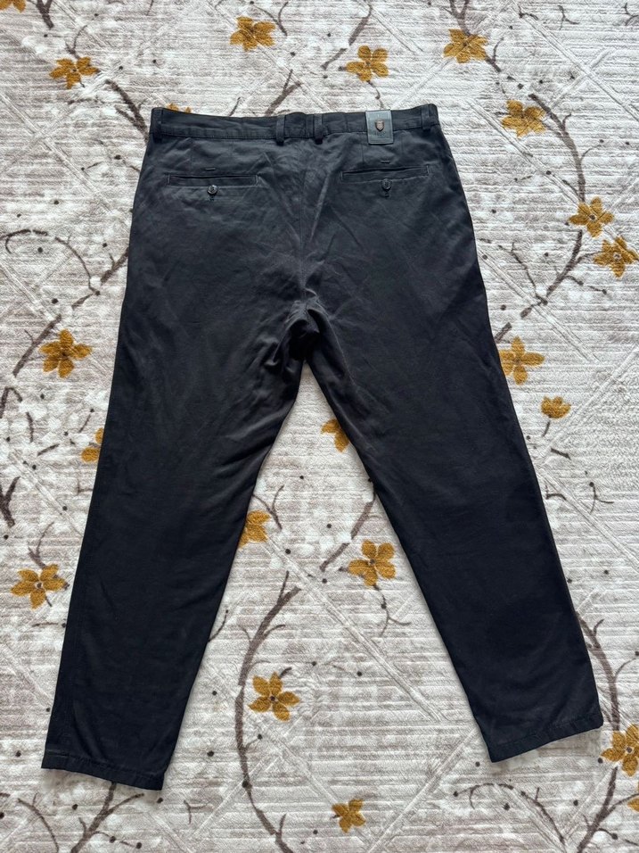 Siyah Regular Fit Erkek Kot Pantolon - Görsel 3