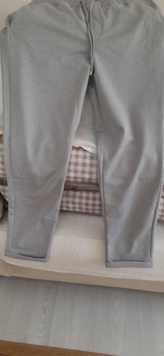 Gri Regular Fit Erkek Spor Pantolon - Görsel 2