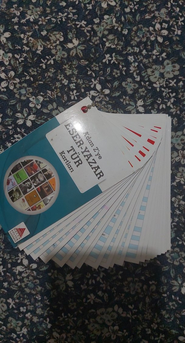 Eser-Yazar-Tür Kartları, YKS Edebiyat - Görsel 2