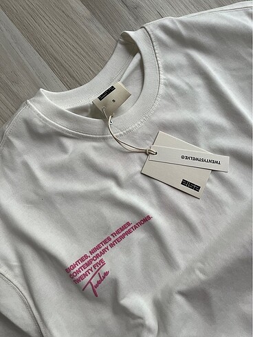 Diğer Pembe panter baskılı oversize tshirt