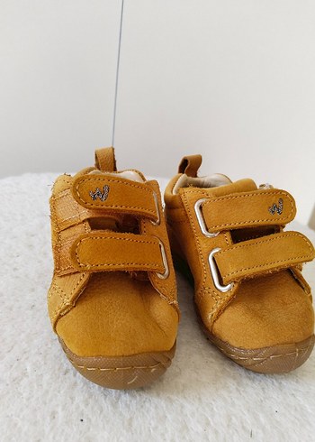 Kahverengi Süet Erkek Bebek İlk Adım Ayakkabısı - Görsel 2
