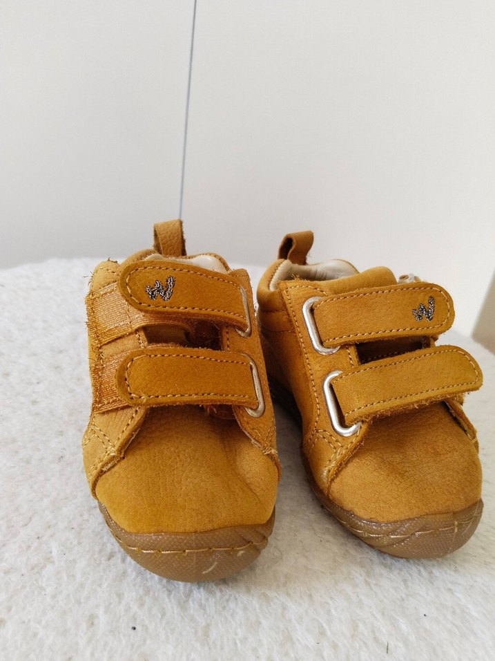 Kahverengi Süet Erkek Bebek İlk Adım Ayakkabısı - Görsel 2