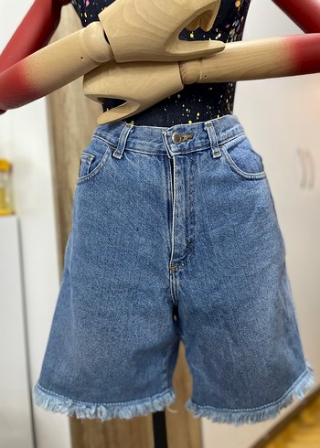 Timberland Rahat Kesim Mavi Denim Şort