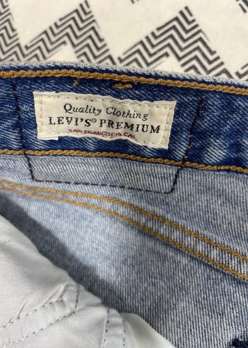 Levis Levis Düğmeli Mini Mavi Kadın Denim Şort
