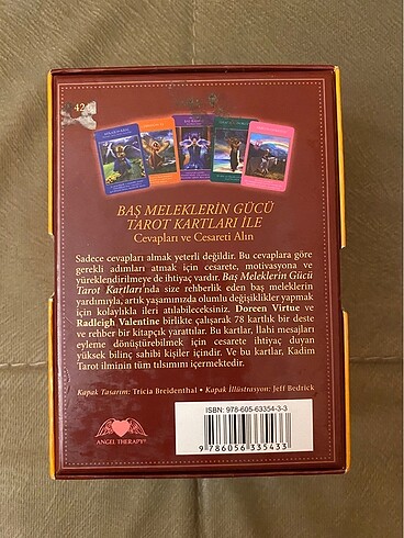 Beden Başmeleklerin gücü melek tarot kartları
