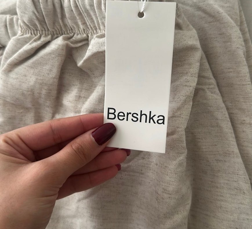 Keten yazlik bol paça pantolon - Görsel 3