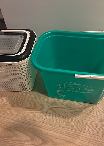 Turkuaz Taşınabilir Balık Kovasi - Görsel 6