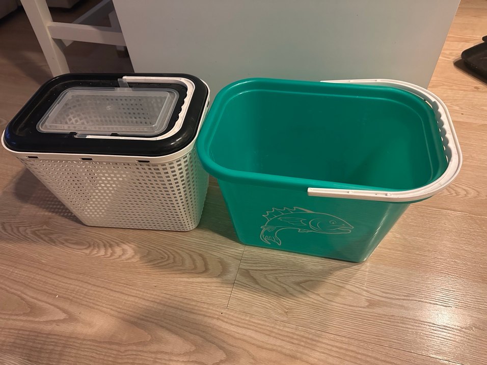 Turkuaz Taşınabilir Balık Kovasi - Görsel 2