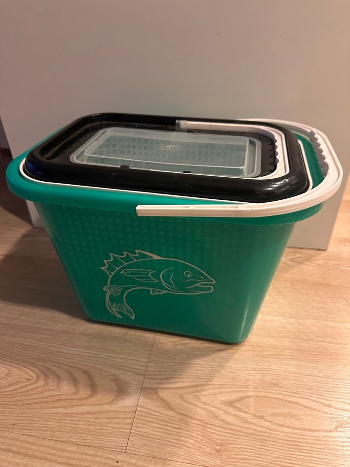 Turkuaz Taşınabilir Balık Kovasi - Görsel 3