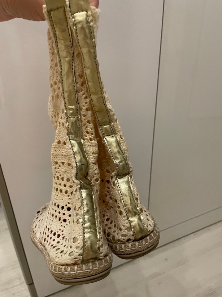 Dantel Detaylı Bohem Kadın Espadril - Görsel 3