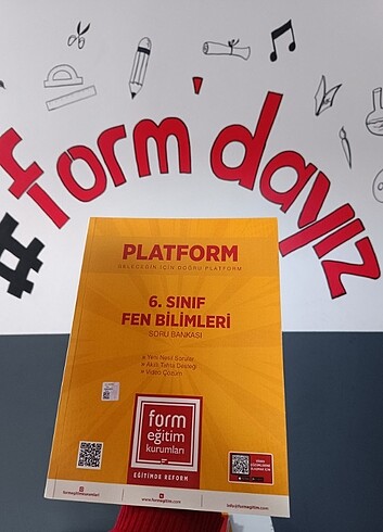 6.Sınıf FEN BİLİMLERİ SORU BANKASI TEST KİTABI 