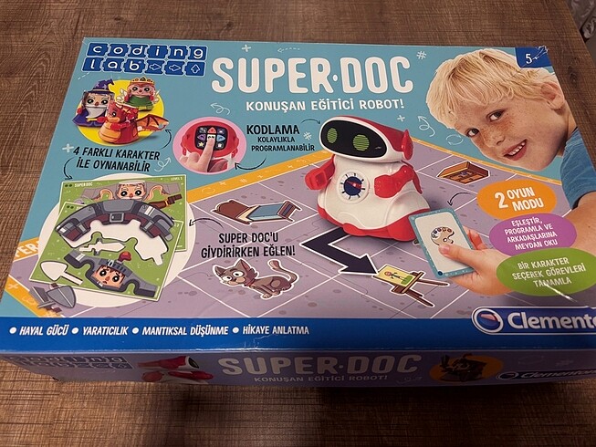 Clementoni Clementoni Super Doc Eğitici Robot