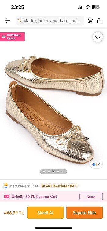 Gold babet