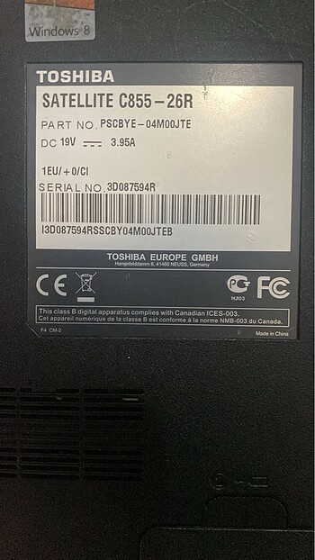 Öğrenci ofis işi laptop arızalı