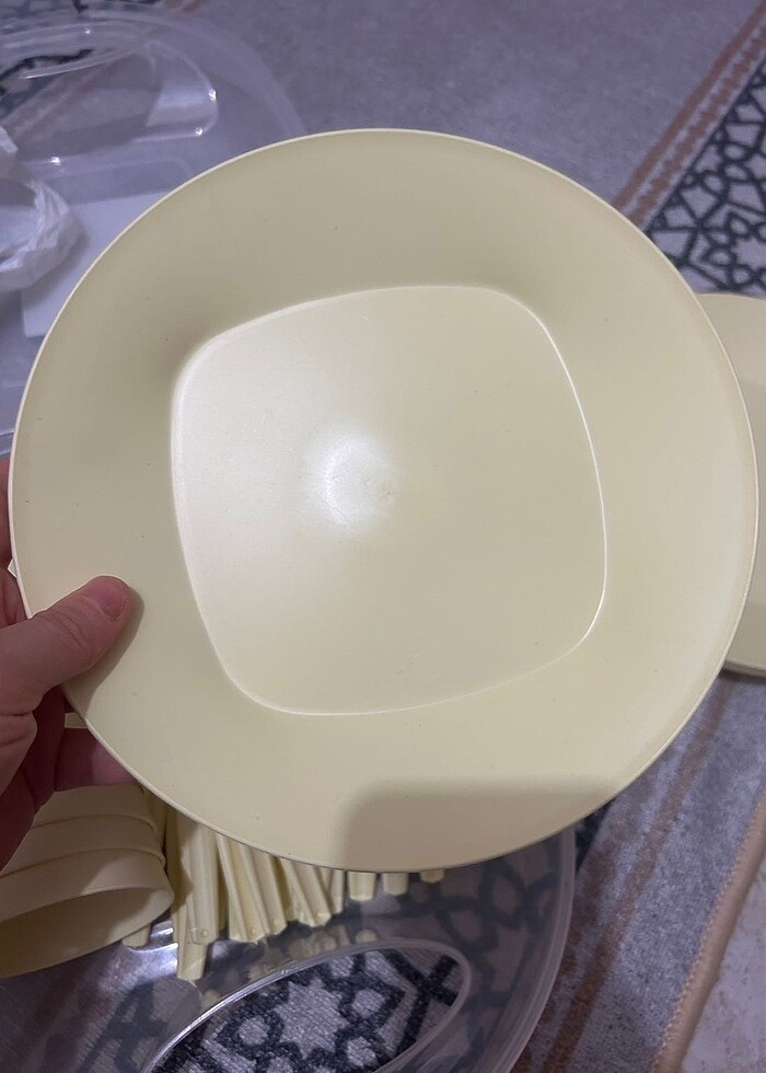 Sarı renk piknik seti - Görsel 4