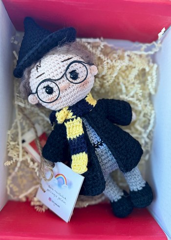  Gri Örgü Harry Potter Figürü