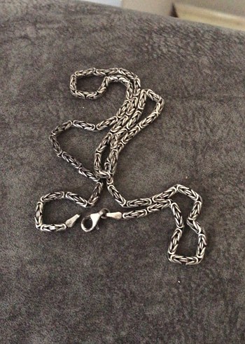 Gümüş 60cm Kolye Zinciri