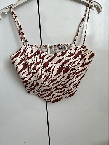 Bershka Korse Top
