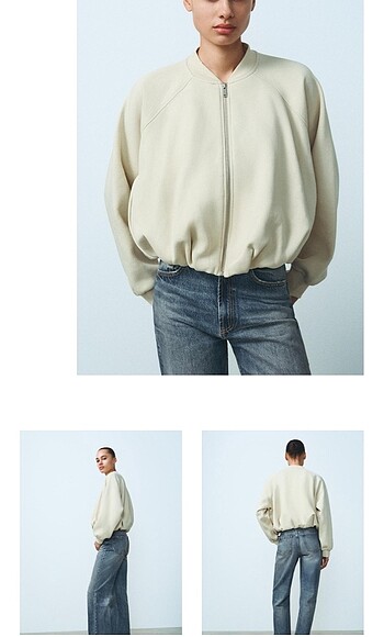 m Beden Zara Bomber Ceket