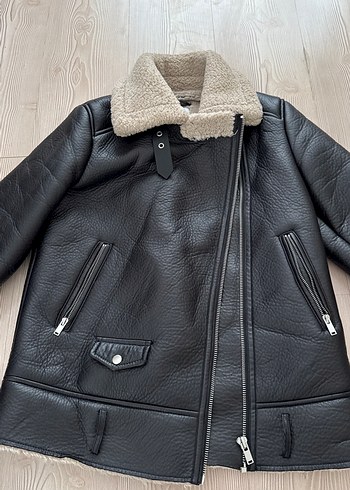 Deri Biker Ceket