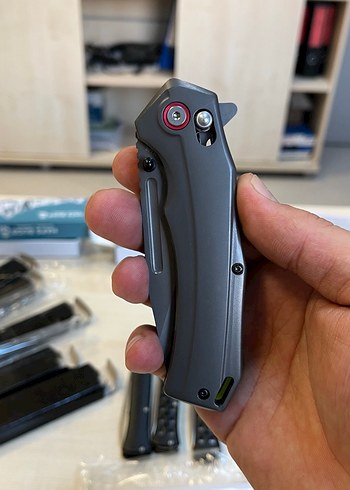 HAPSBUGS Gri Katlanır Bıçak - Görsel 6