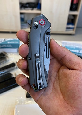 HAPSBUGS Gri Katlanır Bıçak - Görsel 7