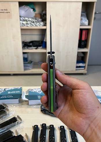 HAPSBUGS Gri Katlanır Bıçak - Görsel 5