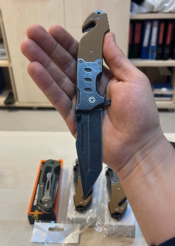 Kahverengi Çok Amaçlı Çakı - Görsel 3