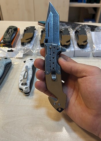 Kahverengi Çok Amaçlı Çakı - Görsel 5