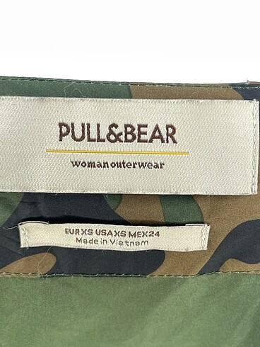 xs Beden çeşitli Renk Pull and Bear Kot Ceket %70 İndirimli.