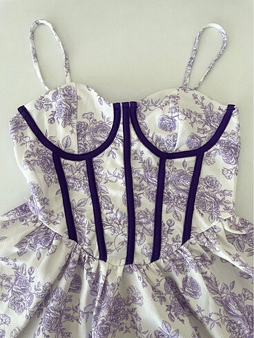Sheinside Korse detay elbise