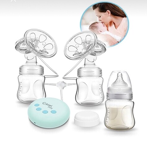 Kiwi kbaby 60 elektirikli çiftli göğüs pompası