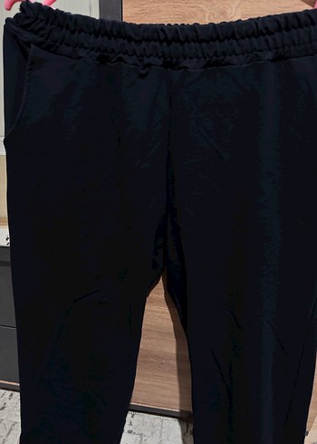 Siyah Kadın Rahat Kesim Spor Eşofman - Görsel 2