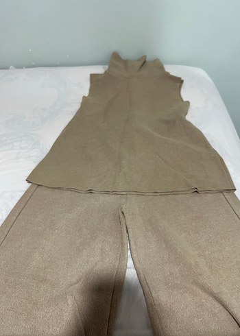 s Beden camel Renk Zara Bej Kolsuz Takım