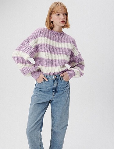 Mavi Jeans Mor kazak
