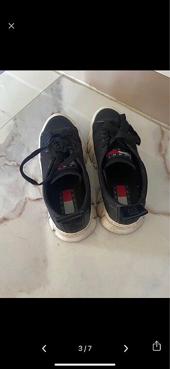 37 Beden siyah Renk Tommy Hilfiger 37 numara orjinal