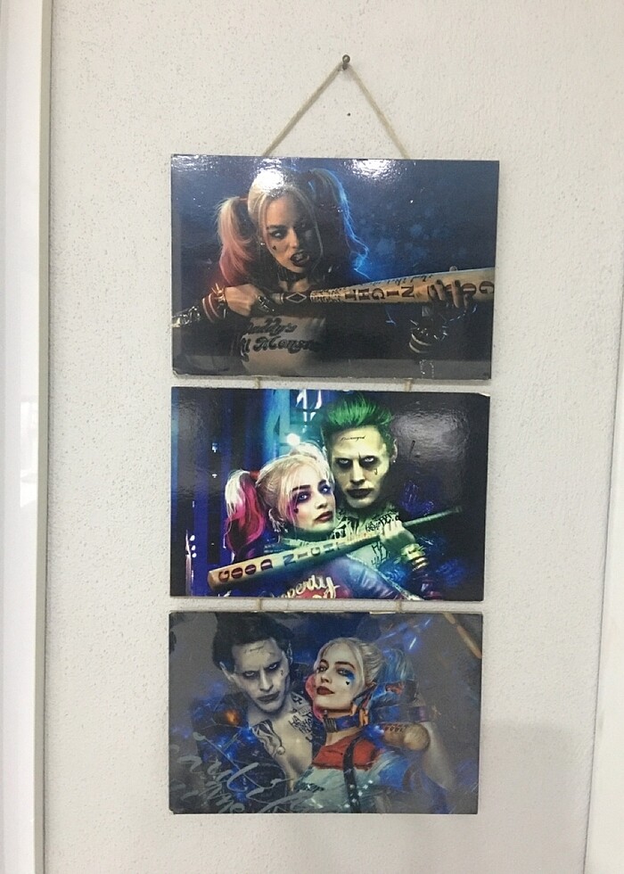 Üçlü ahşap poster - Görsel 2