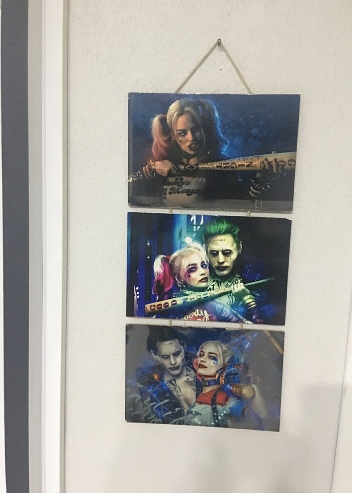 Üçlü ahşap poster - Görsel 3