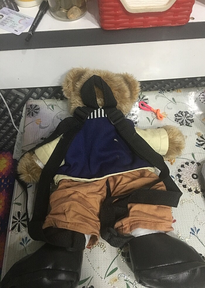 Peluş çocuk sırt çantası - Görsel 2