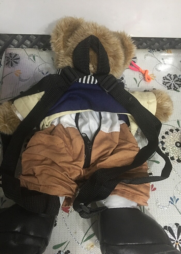 Peluş çocuk sırt çantası - Görsel 3