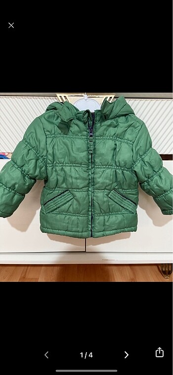 Unisex Bebek Mont