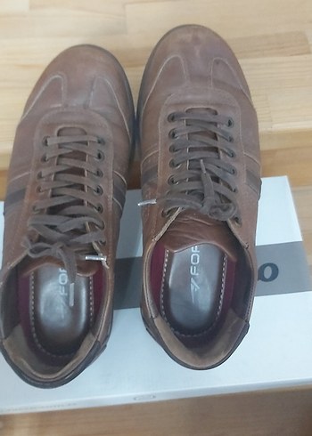 Diğer Kahverengi Deri Sneaker