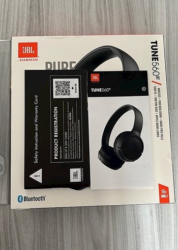 JBL Tune560BT Siyah Bluetooth Kulaklık - Görsel 2