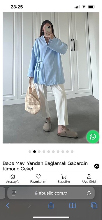Diğer Bebe mavisi kimono