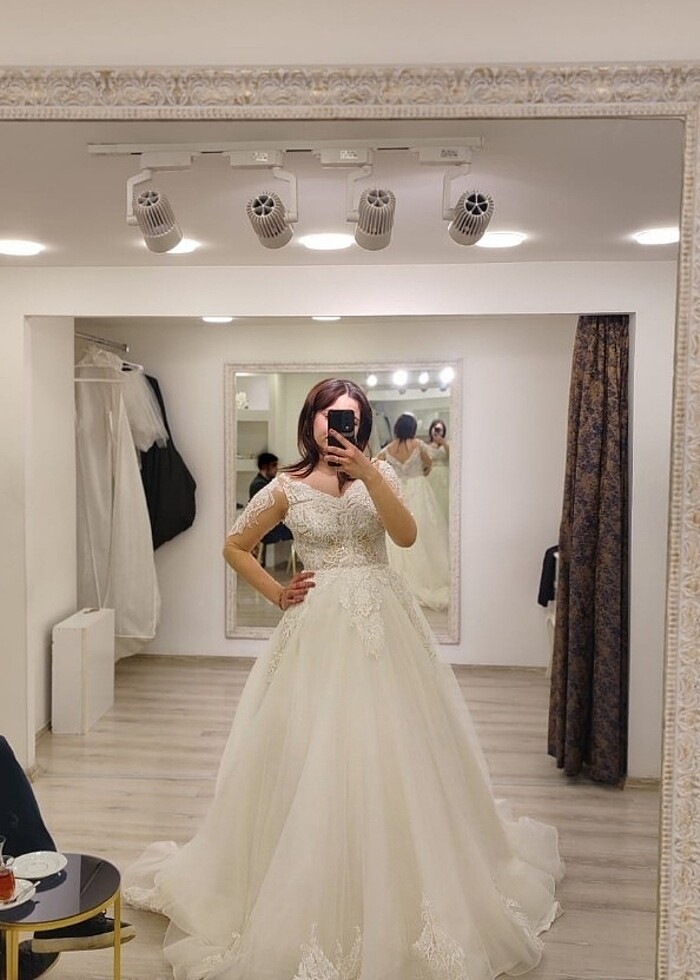 Gelinlik -after party tuvalet  - Görsel 3